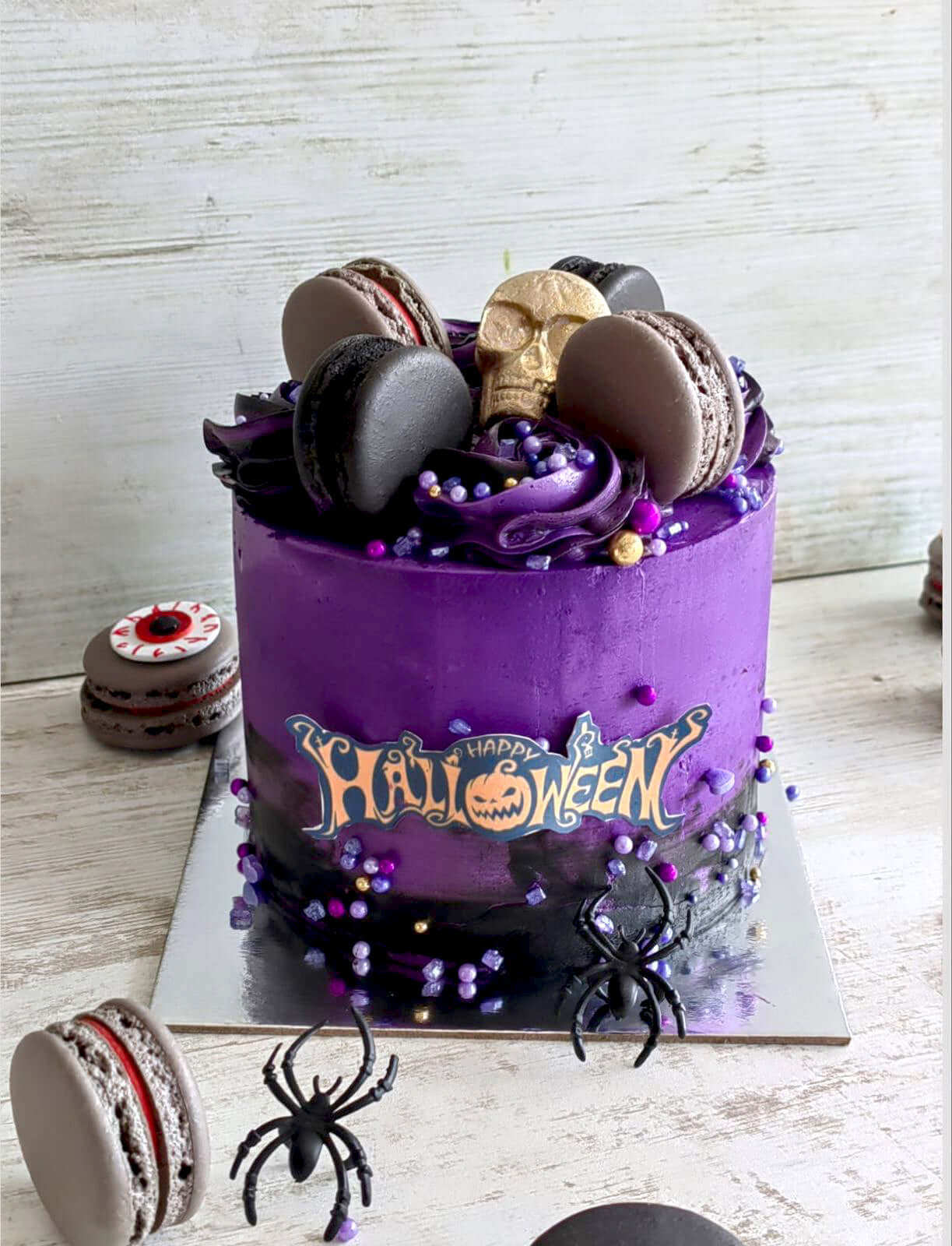 Gâteau anniversaire Halloween
