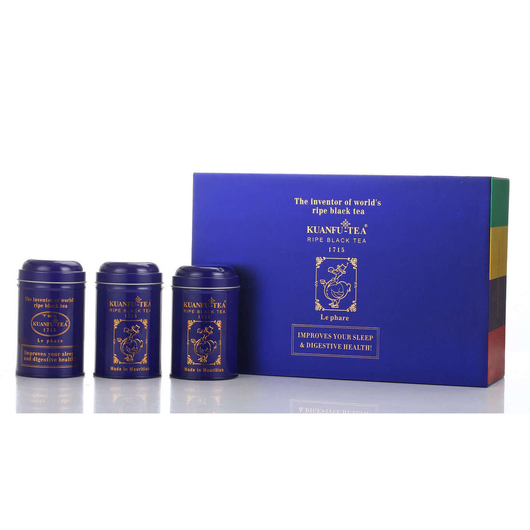 Kuanfu-Tea-Mauritius-Le-Phare-SET-tins-DodoMarket