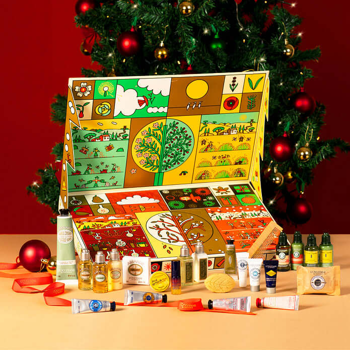 L'Occitane Classic Advent Calendar Delivery in Mauritius