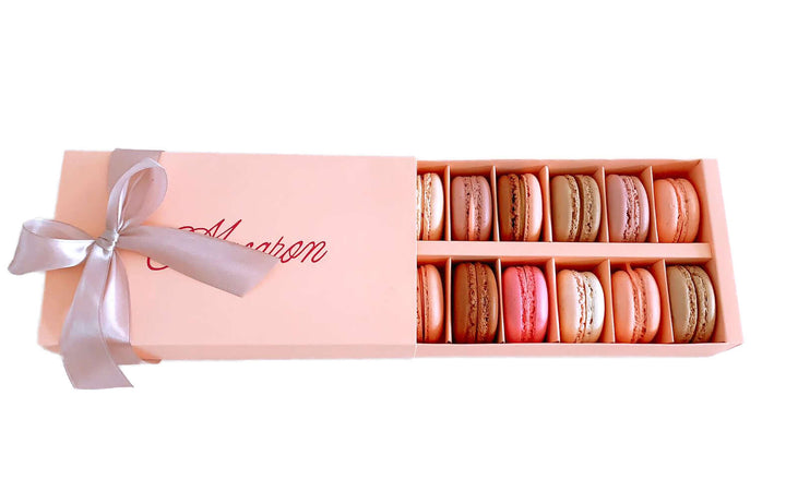 Macarons Gift Box - Love Is - DodoMarket delivery Mauritius