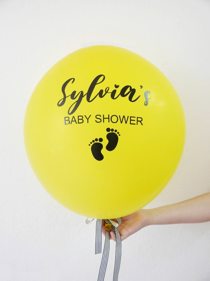 Ajouter un message personnalisé sur ballon