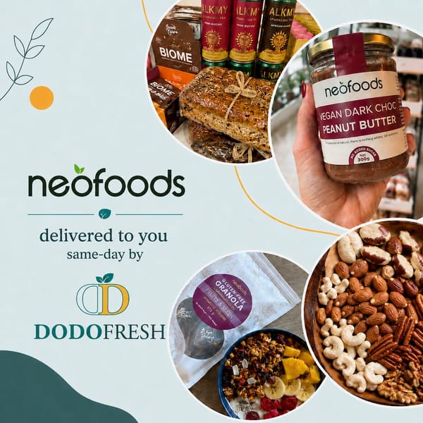 Alimentation saine Maurice : NeoFoods chez DodoFresh, seize ans