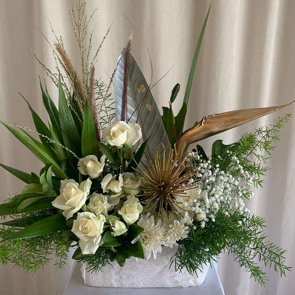 Funeral flowers delivery Mauritius
