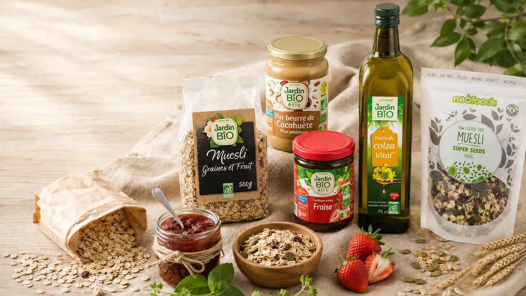 Certified organic breakfast essentials from DodoFresh, delivered across Mauritius