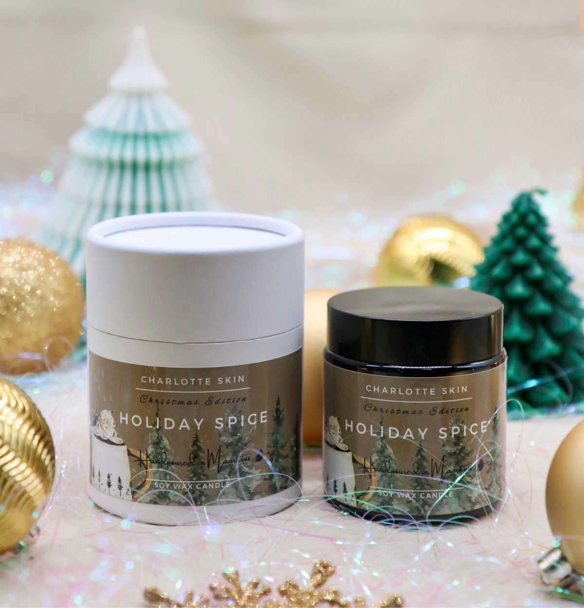 Charlotte Skin Bougie de Noël en Pot