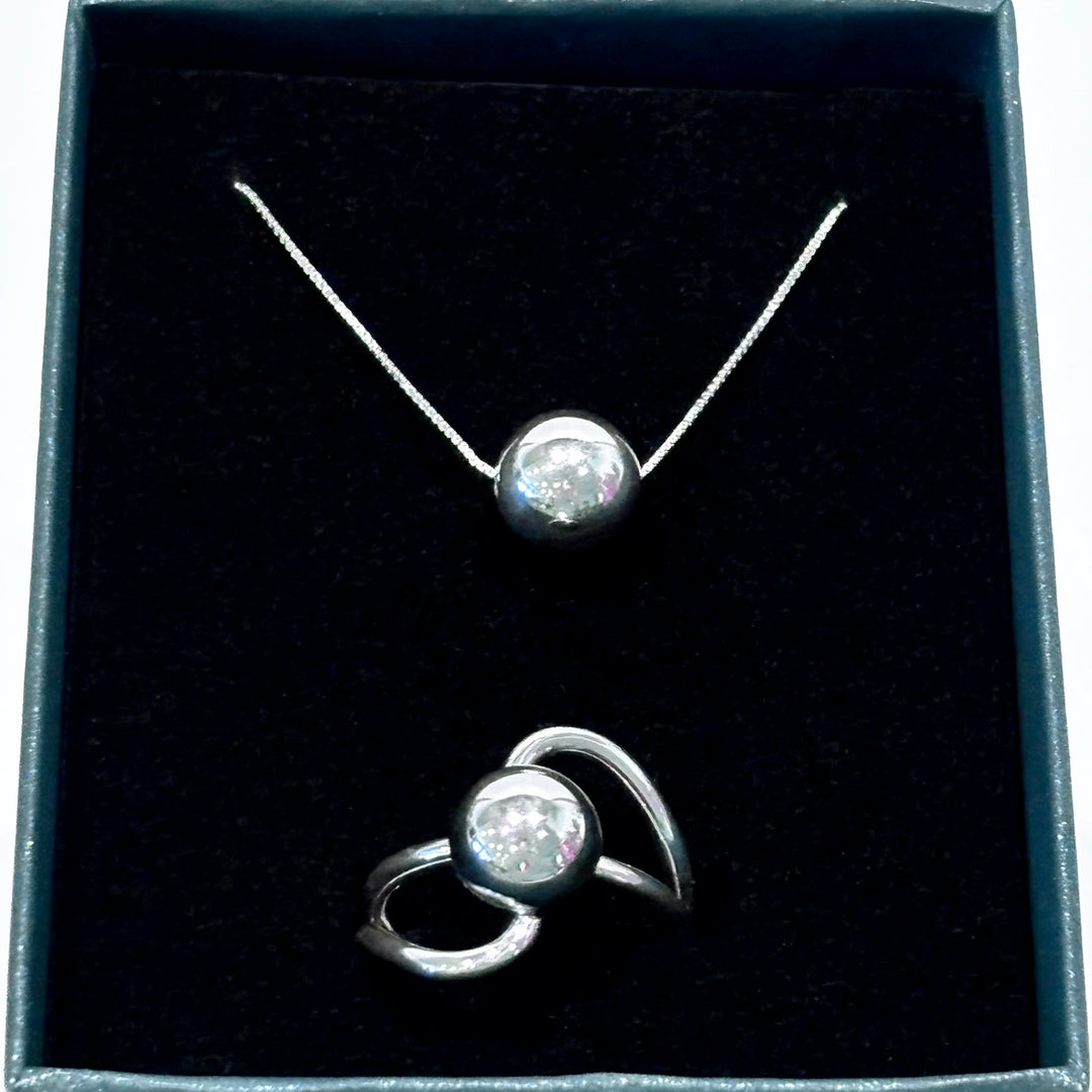 925-Silver-Ball-Set-Ring-Pendant-DodoMarket-delivery-Mauritius