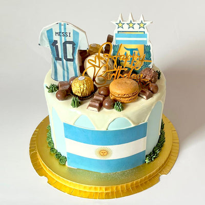 Argentina-Messi-Football-Cake-Dodomarket-delivery-Mauritius