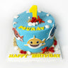 Gâteau d'Anniversaire Bébé Requin