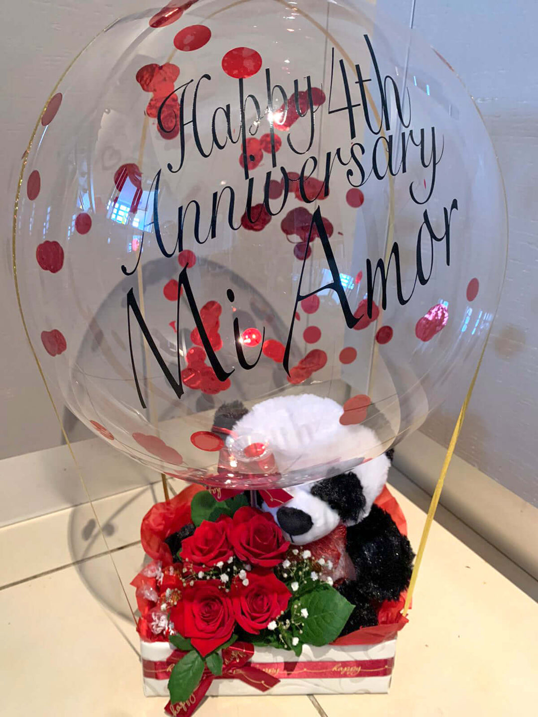 Balloon-Panda-Flowers-Chocolates-Box-XL-DodoMarket-delivery-Mauritius