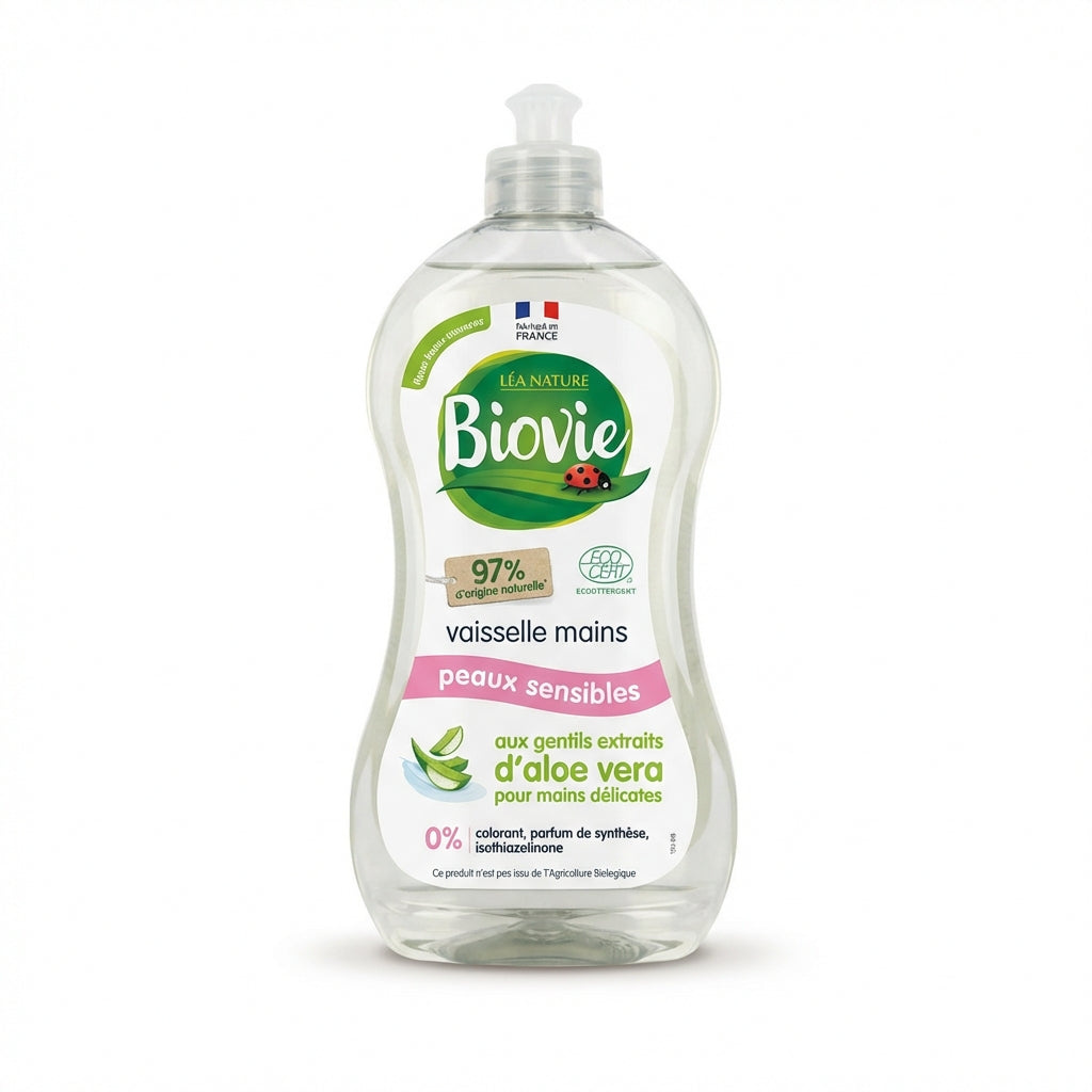 Biovie Dish Soap Aloe Sensitive Skin 500ml Delivery Mauritius