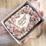 Gâteau de dalle Anniversaire - Récif de Corail