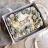 Gâteau de dalle Anniversaire - Récif de Corail