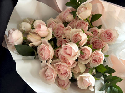 Blush-40-Roses-Wrapped-Bouquet-DodoMarket-delivery-Mauritius