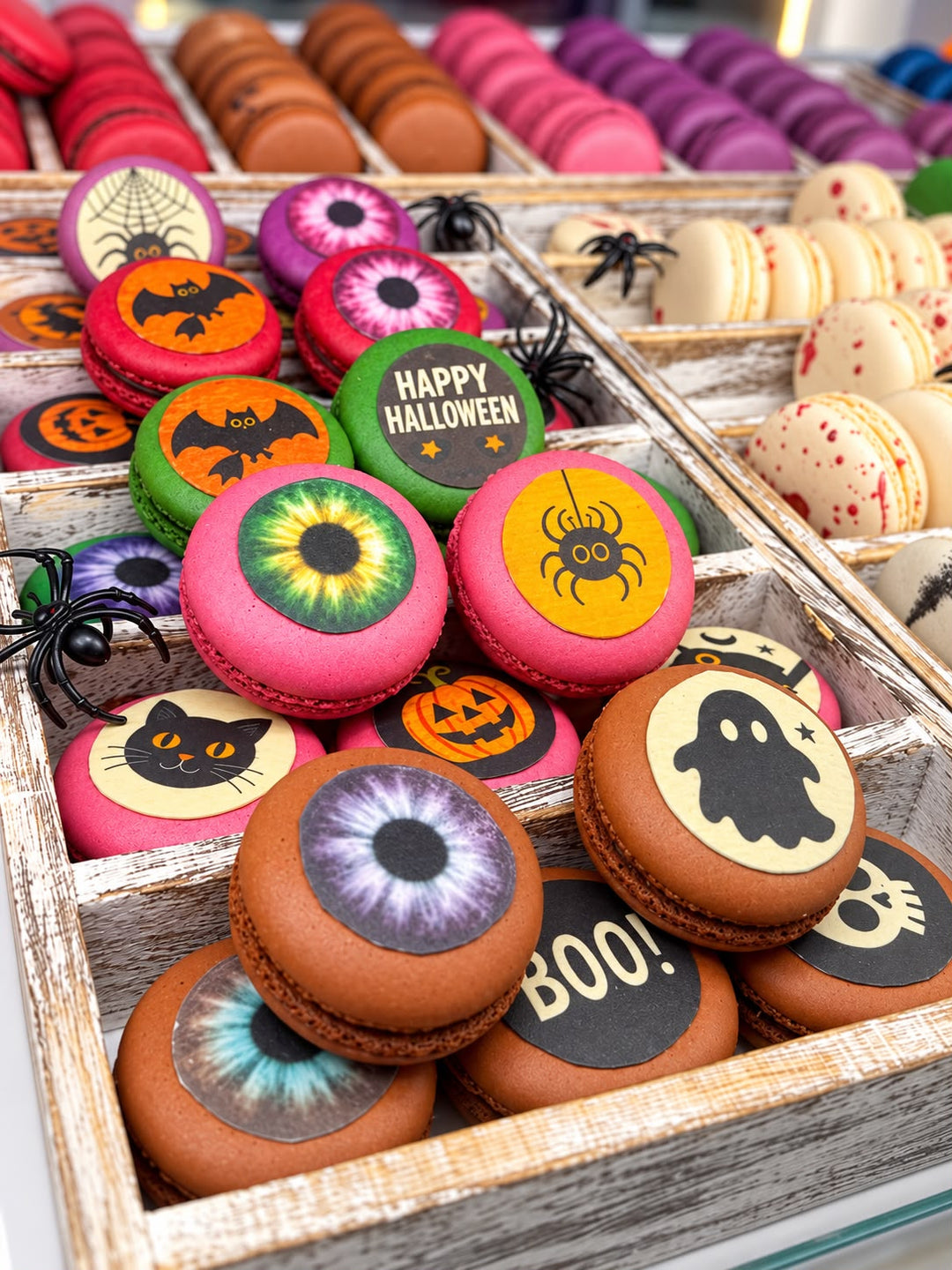 Boo-tique-halloween-macarons-assortment-DodoMarket-delivery-Mauritius