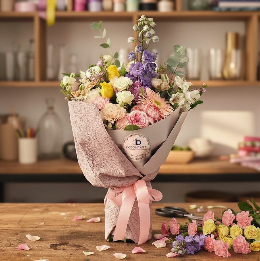 Bouquet-de-Provence-bouquet-in-shop-DodoMarket-delivery-Mauritius