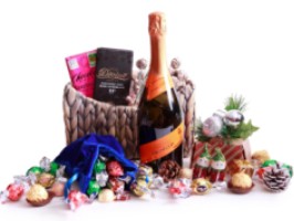 Panier cadeau - Félicitations !