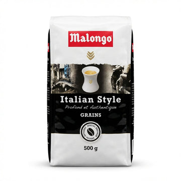 Cafe Malongo Italian Style Whole Bean Coffee 500g