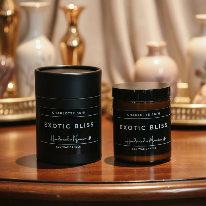 Charlotte-Scented-Candle-Glass-Jar-Exotic-Bliss-2025-DodoMarket-delivery-Mauritius