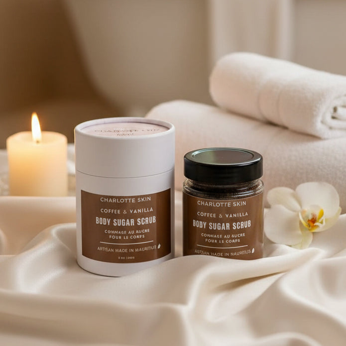 Charlotte-Skin-Body-Sugar-Scrub-Coffee-Vanilla-2025-DodoMarket-delivery-Mauritius