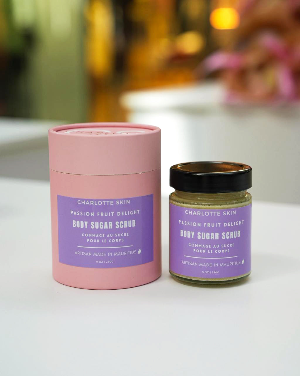 Charlotte-Skin-Body-Sugar-Scrub-Passion-Fruit-new-DodoMarket-delivery-Mauritius