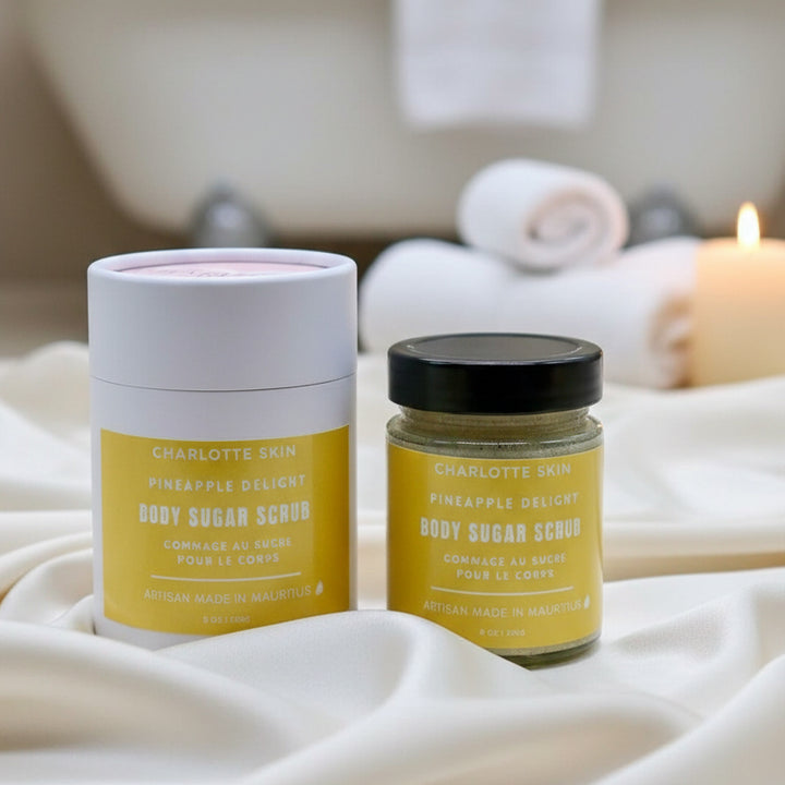 Charlotte-Skin-Body-Sugar-Scrub-Pineapple-2025-DodoMarket-delivery-Mauritius