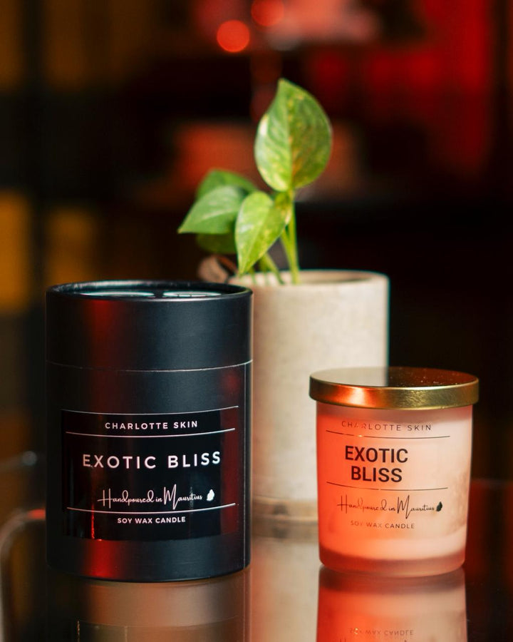Charlotte-Skin-Candle-Glass-Jar-Exotic-Bliss-DodoMarket-delivery-Mauritius