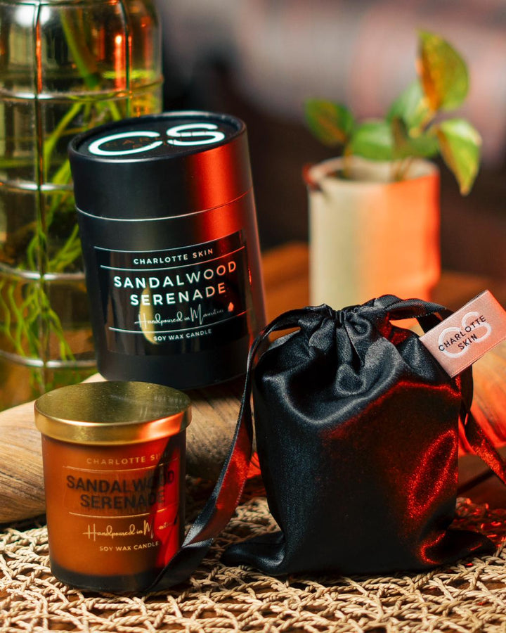 Charlotte-Skin-Candle-Glass-Jar-Sandalwood-Serenade-DodoMarket-delivery-Mauritius