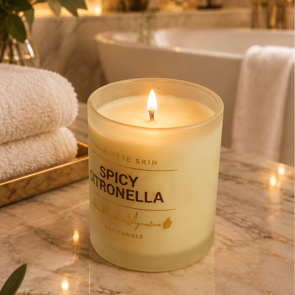 Charlotte-Skin-Candle-Glass-Jar-Spicy-Citronella-DodoMarket-delivery-Mauritius