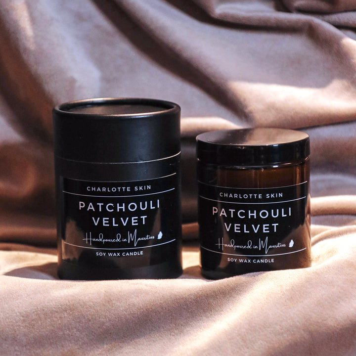Charlotte-Skin-Classic-candle-Patchuli-Velvet-DodoMarket-delivery-Mauritius