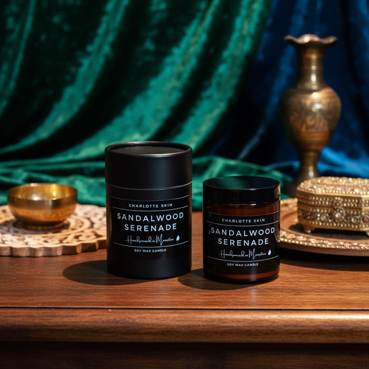 Charlotte-Skin-Classic-candle-Sandalwood-Serenade-2025-DodoMarket-delivery-Mauritius