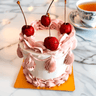 Mini Gâteau aux Cerises Scintillantes