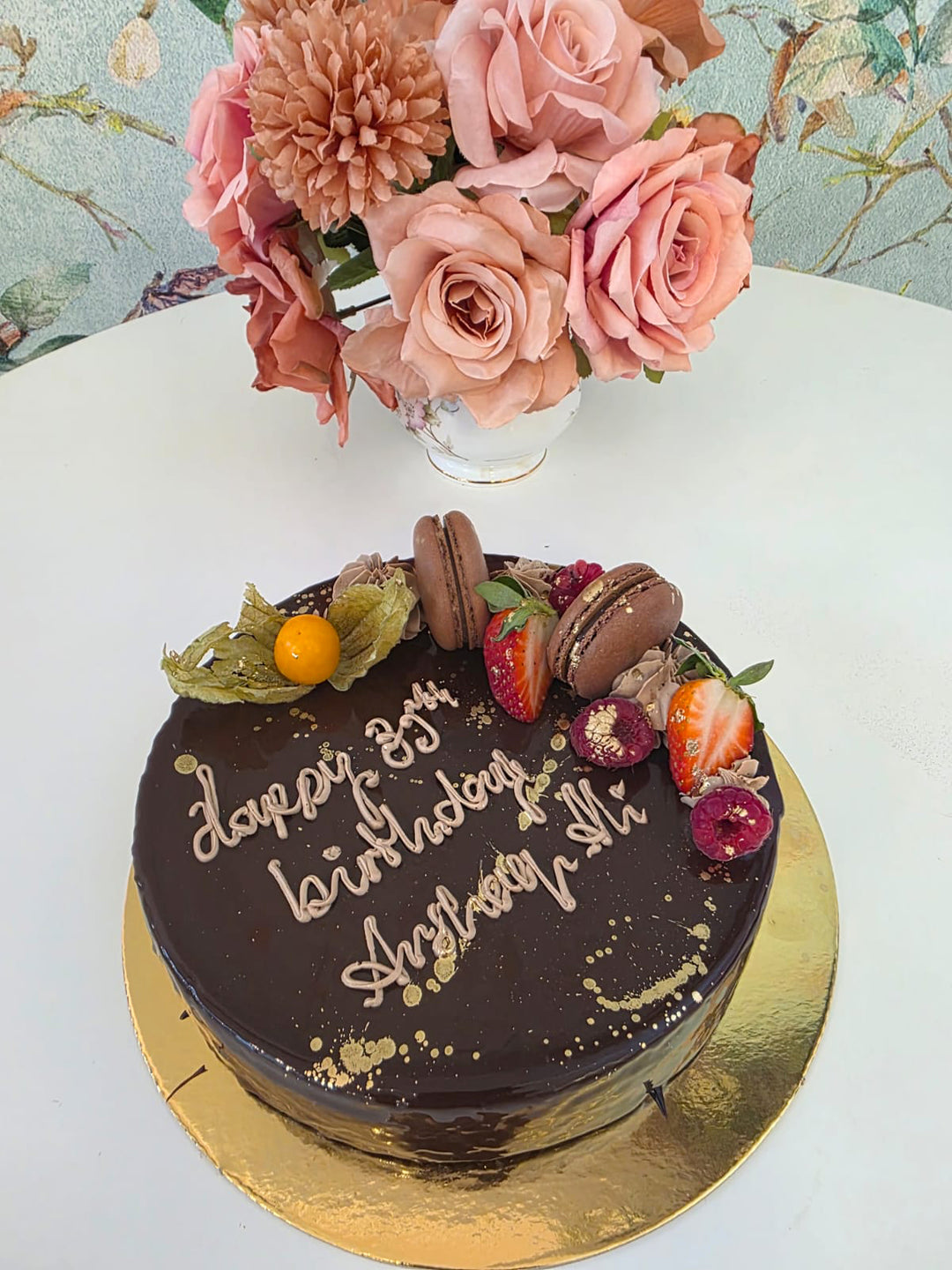 Chocolate-Ganache-Cake-table-DodoMarket-Same-day-delivery-Mauritius