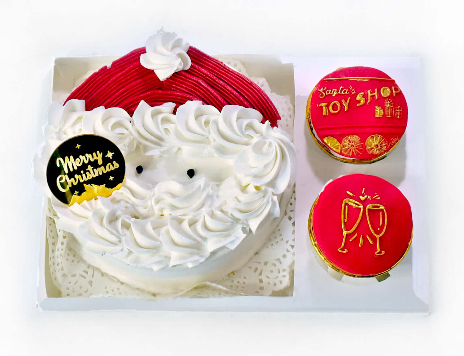 Christmas Cakes Bento Bundle Box Gifts Delivery Mauritius