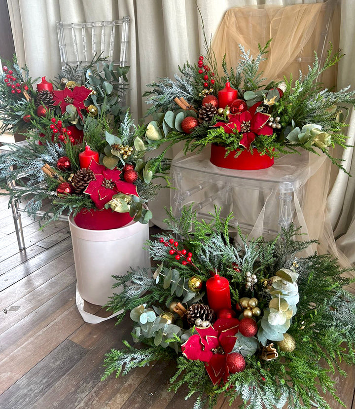 Christmas-Flower-Composition-Table-Centerpiece-Interior-Dodomarket-Mauritius