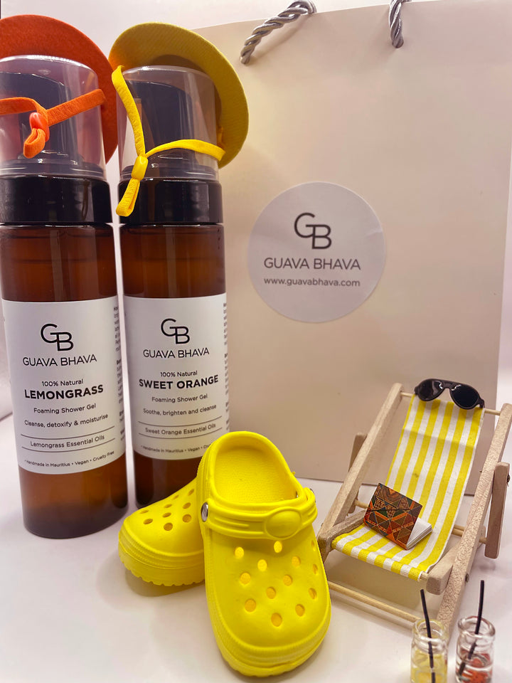 Citrus-Foaming-Shower-Gel-Duo-Beach-Guava-Bhava-DodoMarket-delivery-Mauritius