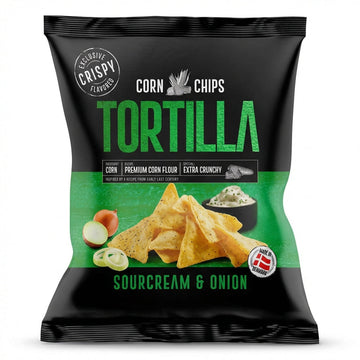 Corn Chips Tortilla Chips Sour Cream & Onion 150g Delivery Mauritius