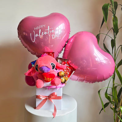 Cosmic-Love-Balloon-Bouquet-Pink-Angel-DodoMarket-delivery-Mauritius