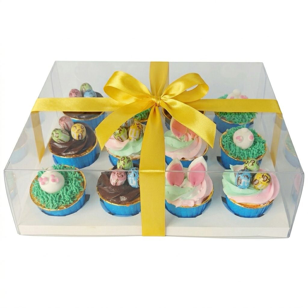Cupcakes-Happy-Easter-12-box-Dodomarket-delivery-Mauritius