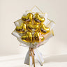 Bouquet de Ballon en forme de Cœur Personnalisé