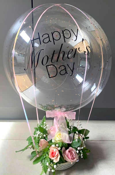 Customised-Balloon-Flower-Box-Mothers-Day-L-DodoMarket-delivery-Mauritius