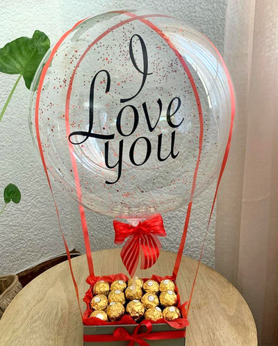 Customised-Bubble-Balloon-Gift-Box-Valentines-I-love-You-DodoMarket-delivery-Mauritius