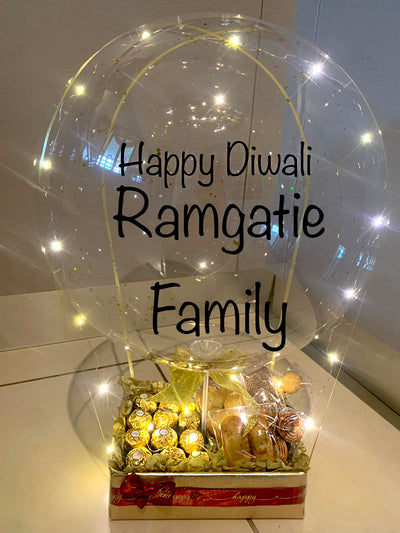 Customized-Balloon-Gift-Box-Happy-Diwali-DodoMarket-delivery-Mauritius
