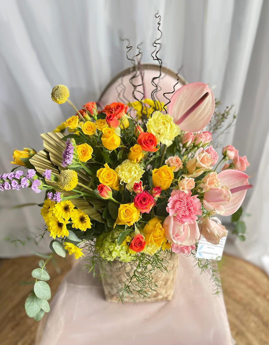 DodoMarket-Boho-Basket-XXL-flower-delivery-Mauritius