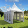 Location de Tente Chapiteau Premium - 6mx3m : Grande Pagode Blanche
