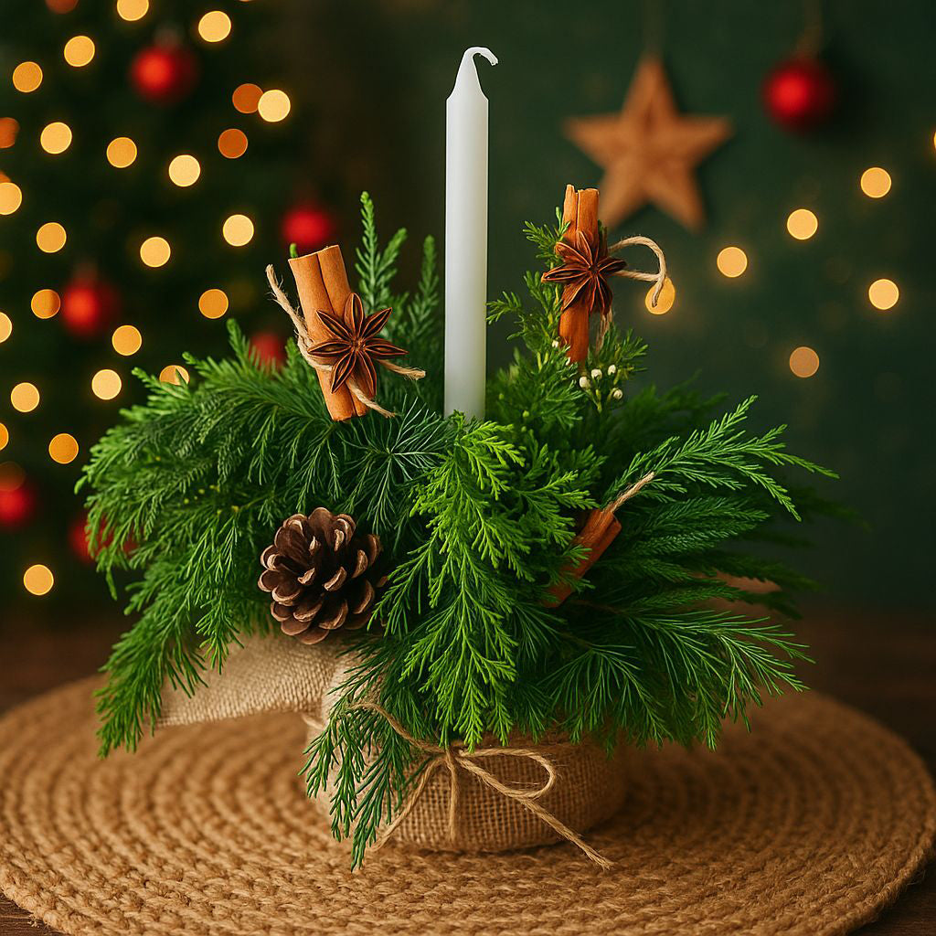 Eco-Xmas-Candle-Arrangement-DodoMarket-delivery-Mauritius