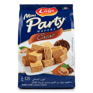 Elledi Mini Party Wafers Cacao 125g Delivery Mauritius