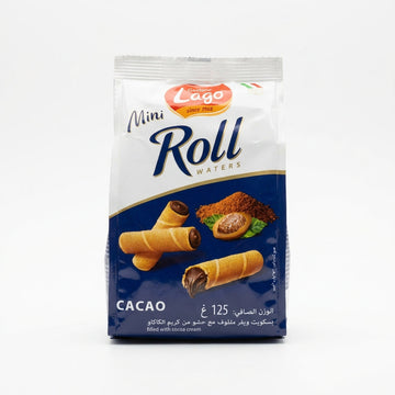 Elledi Mini Roll Cacao Wafer Rolls 125g Delivery Mauritius