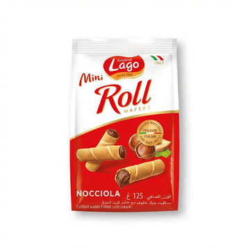 Elledi Mini Roll Hazelnut Wafer Rolls 125g Delivery Mauritius