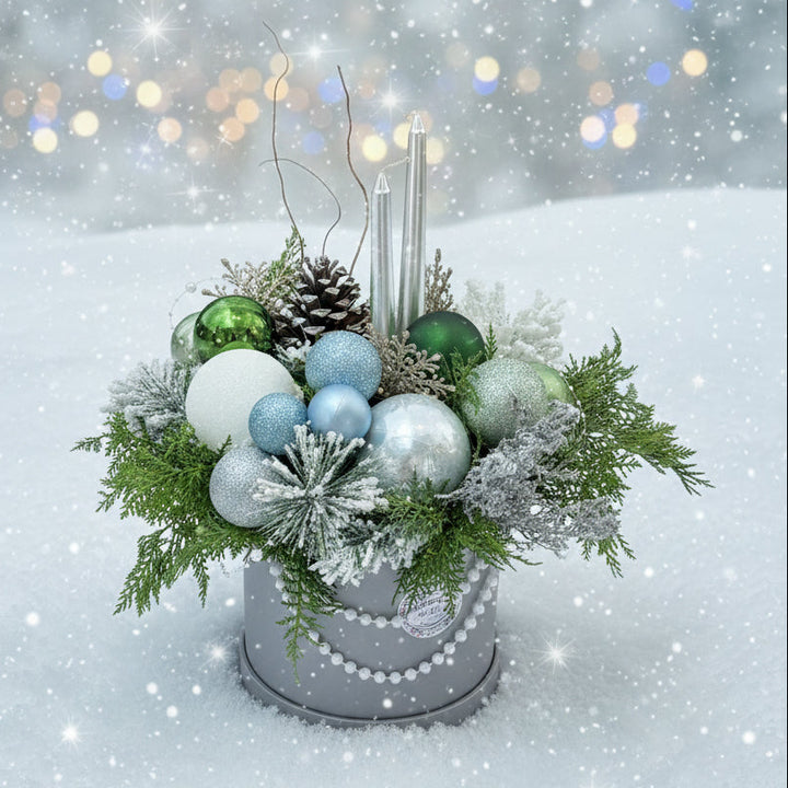 Enchanted-Winter-floral-composition-Snow-DodoMarket-delivery-Mauritius