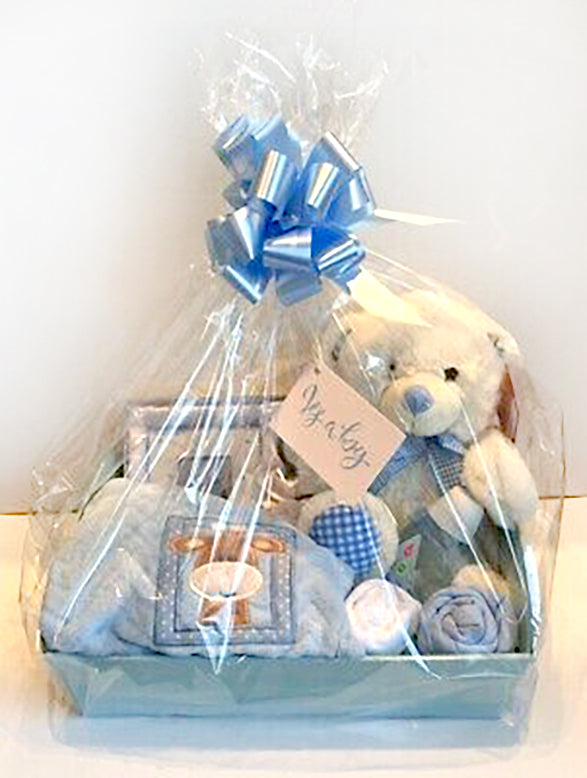 Essential-Welcome-Baby-boy-Basket-wrap-DodoMarket-delivery-Mauritius